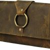 Myra Bag Wallets | Myra Bag Women'S Cowhide Wallet Brown One Size