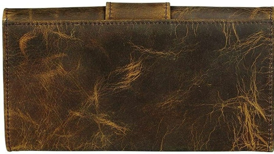 Myra Bag Wallets | Myra Bag Women'S Cowhide Wallet Brown One Size