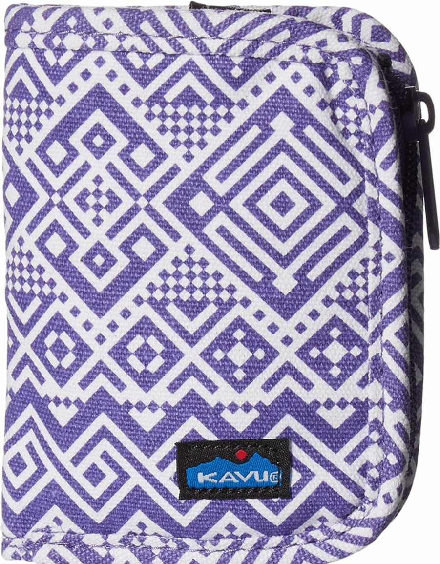 KAVU Wallets | Kavu Zippy Wallet Bi Fold Zip Clutch With Removable Coin Pouch