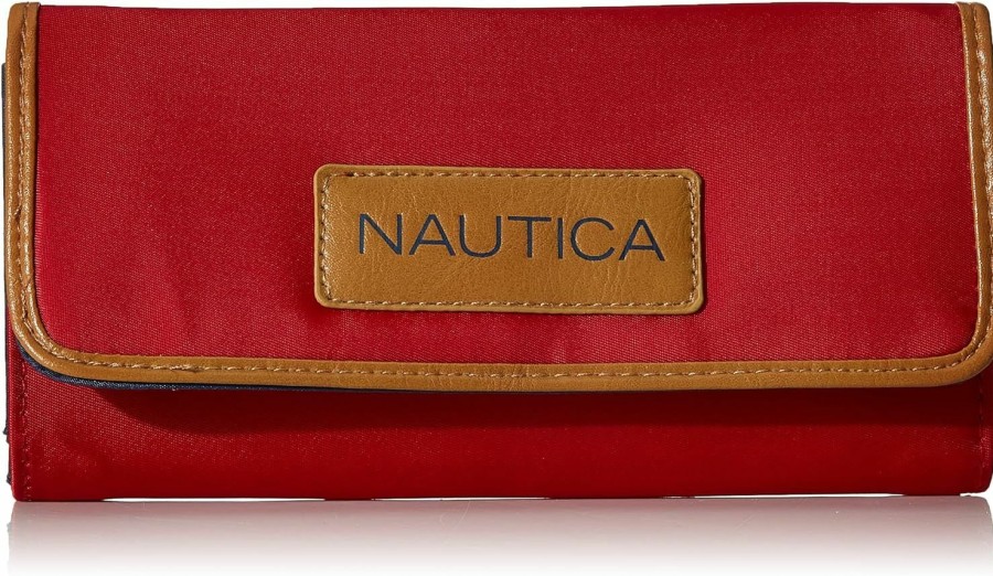 Nautica Wallets | Nautica Women'S Perfect Carry-All Money Manager Oraganizer With Rfid Blocking Wallet