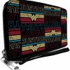 Buckle-Down Wallets | Buckle-Down Women'S Pu Zip Around Wallet Rectangle-Wonder Woman, 7.5\"X4.5\"