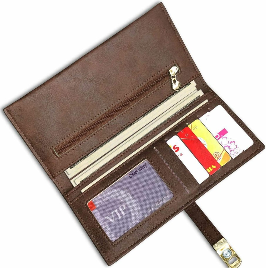 AOXONEL Wallets | Aoxonel Womens Slim Wallet Rfid Ladies Wallets Long Bifold Thin Skinny,Magnetic Closure