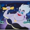 Loungefly Wallets | Loungefly The Little Mermaid Ursula Lair Glow Zip Around Wallet