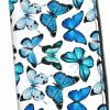 Qwalnely Wallets | Qwalnely Blue Butterfly Wallet Leather For Women Phone Credit Card Storage Purse For Adults