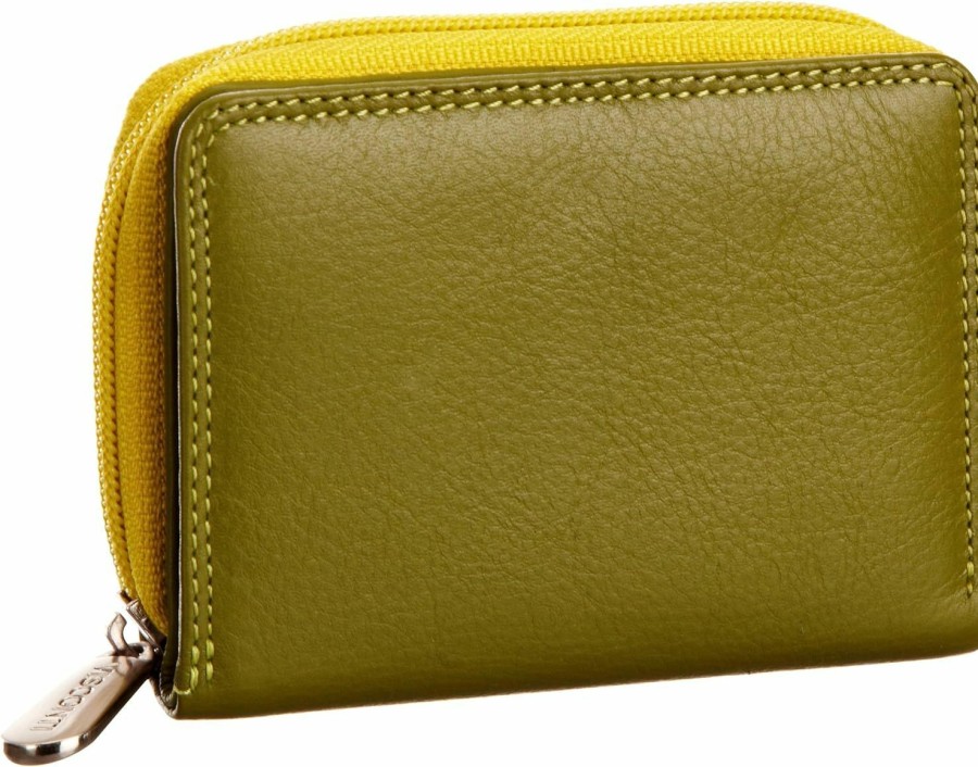 Visconti Wallets | Visconti Women'S Ladies Leather Purse, Lime Multi, Zzzz-S