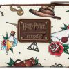 Loungefly Wallets | Loungefly Harry Potter Tattoo Print Faux Leather Bi-Fold Wallet