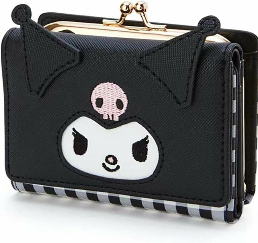 Huositi Wallets | Huositi Cute Fashion Cartoon Character Small Wallet Short Ladies Wallet Leather Tri-Fold Wallet Money Bag (Black) (Qb01)