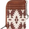 Montana West Wallets | Montana West Wrangler Card Wallet For Women Boho Aztec Credit Card Holder With Zipper Pocket