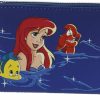 Loungefly Wallets | Loungefly The Little Mermaid Ariel Fireworks Zip Around Wallet