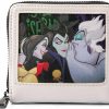 Loungefly Wallets | Loungefly Disney Villains Club Polaroid Zip-Around Faux Leather Wallet,Lightweight, Villains Club One Size