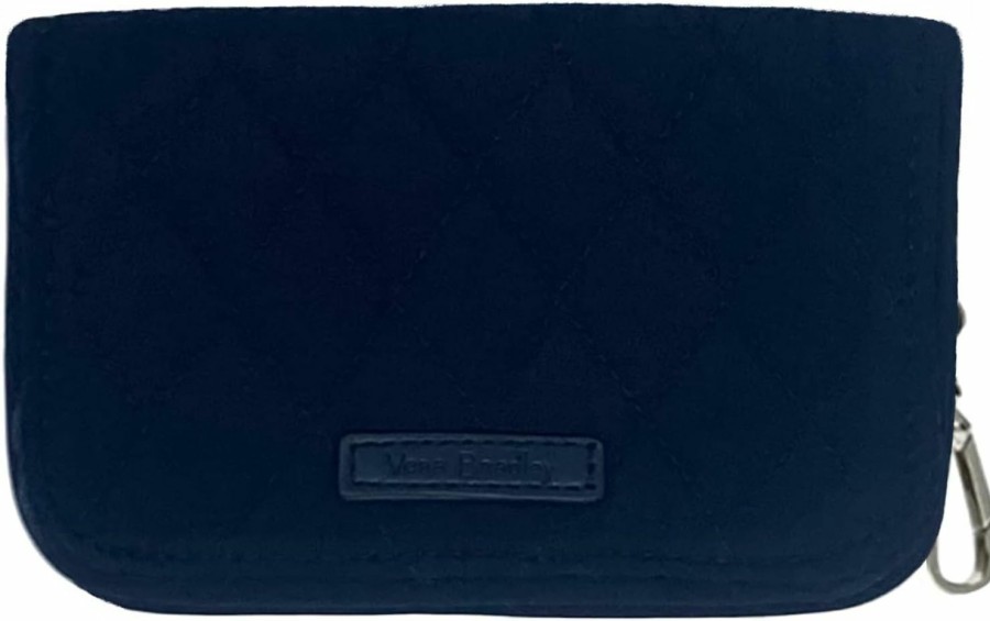 Vera Bradley Wallets | Vera Bradley Rfid Small Bifold Wallet In Classic Navy