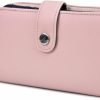 Nautica Wallets | Nautica Be Shore Womens Wallet Rfid Blocking Zip Around Clutch (Aloha (Pink))