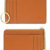 Valentoria Wallets | Valentoria Slim Rfid Blocking Card Holder Small Pocket Wallet Keychian Zipper Coin Purse Mini Cash & Coin & Cards Case For Women Men