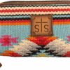 STS Ranchwear Wallets | Sts Ranchwear Saltillo Rosa Wallet Light Blue/Orange/Pink One Size