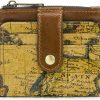 Patricia Nash Wallets | Patricia Nash | Cassis Id Wallet | Credit Card Holder For Women | Rfid Wallet Women | Leather Wallets For Women, European Map