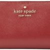 Kate Spade Wallets | Kate Spade New York Staci Large Slim Bifold Wallet In Red Currant