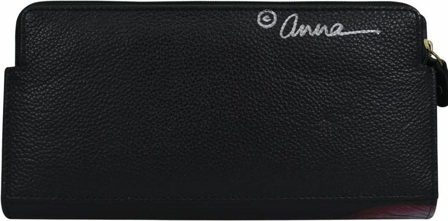 Anna by Anuschka Wallets | Anna By Anuschka Women'S Hand Painted Leather Two Fold Wallet