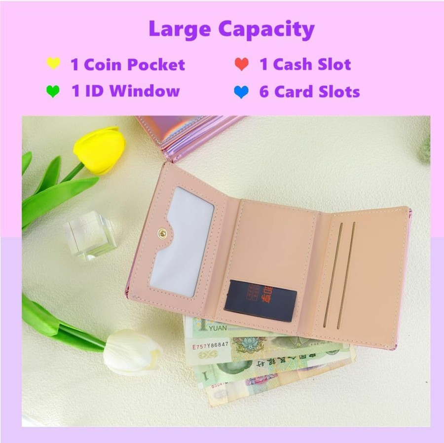 AACKS Wallets | Aacks Smile Coin Purse Happy Face Wallet Girls Small Wallet Happy Kids Wallet With Charm Mini Coin Pouches With Strap Preppy Wallet Aesthetic Wallet Y2K For Women