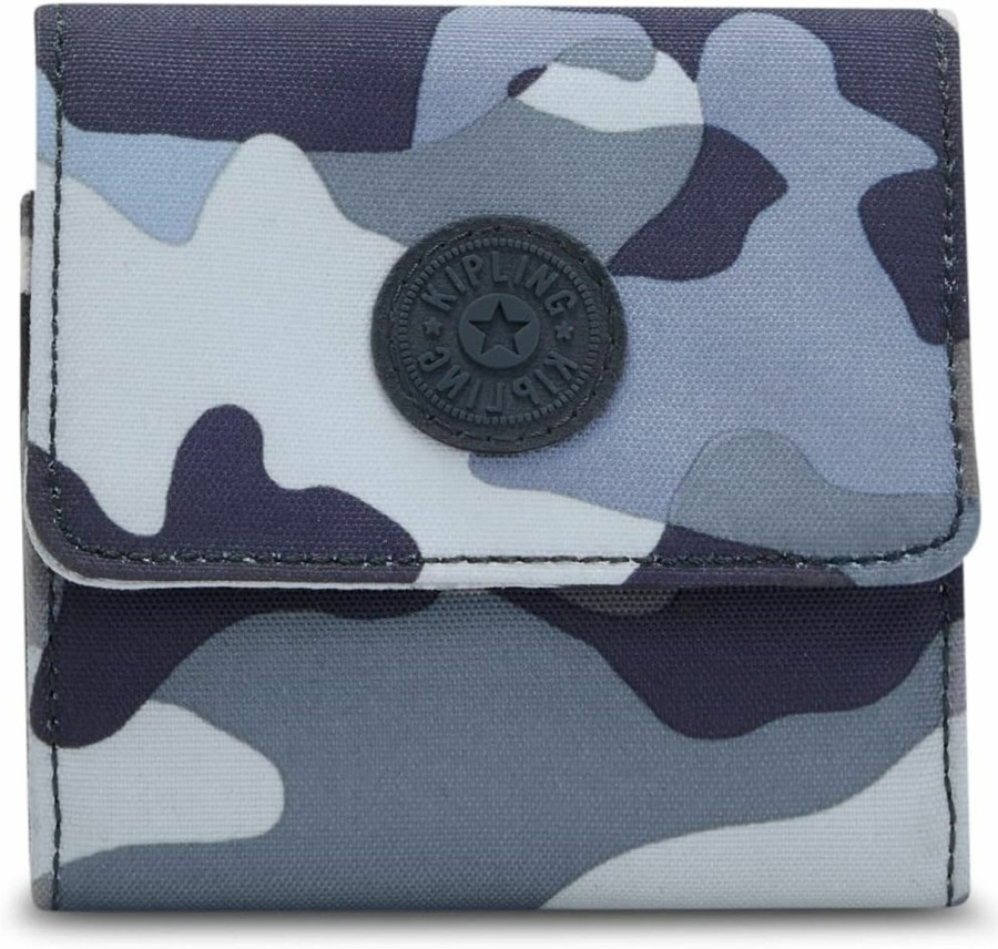 Kipling Wallets | Kipling Women'S Cece, Purse, Snap Closure, Metallic Small Wallet