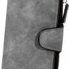 Baellery Wallets | Wallet For Women Rfid Blocking Clutch Purse Long Ladies Credit Card Holder Organizer(Dark Grey)