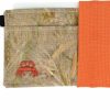 Crabby Gear Wallets | Crabby Wallet - Thin Minimalist Front Pocket Wallet - Credit Card Holder - Small Travel Wallets - Compact Wallets For Men And Women - Carry Cards, Cash, Secure Canvas Wallet - Camo Grassland