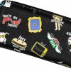 Bioworld Wallets | Friends The Tv Series Allover Themed Designs Zip Around Wallet