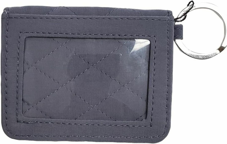 Vera Bradley Wallets | Vera Bradley Campus Double Id Wallet (Carbon Gray)