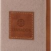 TRUSADOR Wallets | Trusador Rimini Men & Women Minimalist Small Front Pocket Leather Wallet Elastic Credit Card Holder (Cognac)