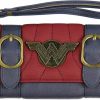 Wonder Woman Wallets | Dc Comics Wonder Woman Front Flap Satchel Clutch Wallet With Wrist Strap