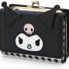 TethysYouth Wallets | Anime Wallet Kawaii Cute Coin Cash Bag Zipper Wallet (Black)