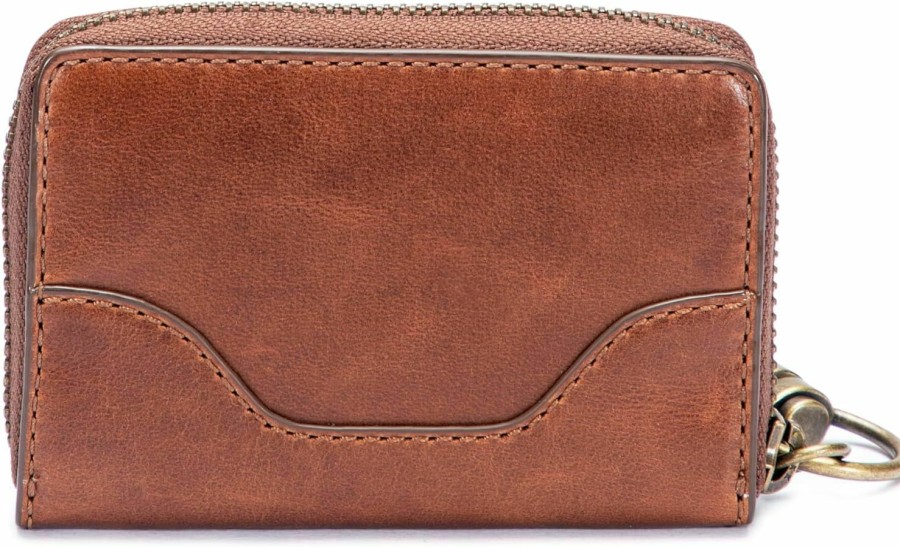 Frye Wallets | Frye Women'S Melissa Small Clip, Cognac