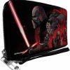 Buckle-Down Wallets | Buckle-Down Women'S Pu Zip Around Wallet Rectangle-Star Wars Kylo Ren, 7.5\"X4.5\"