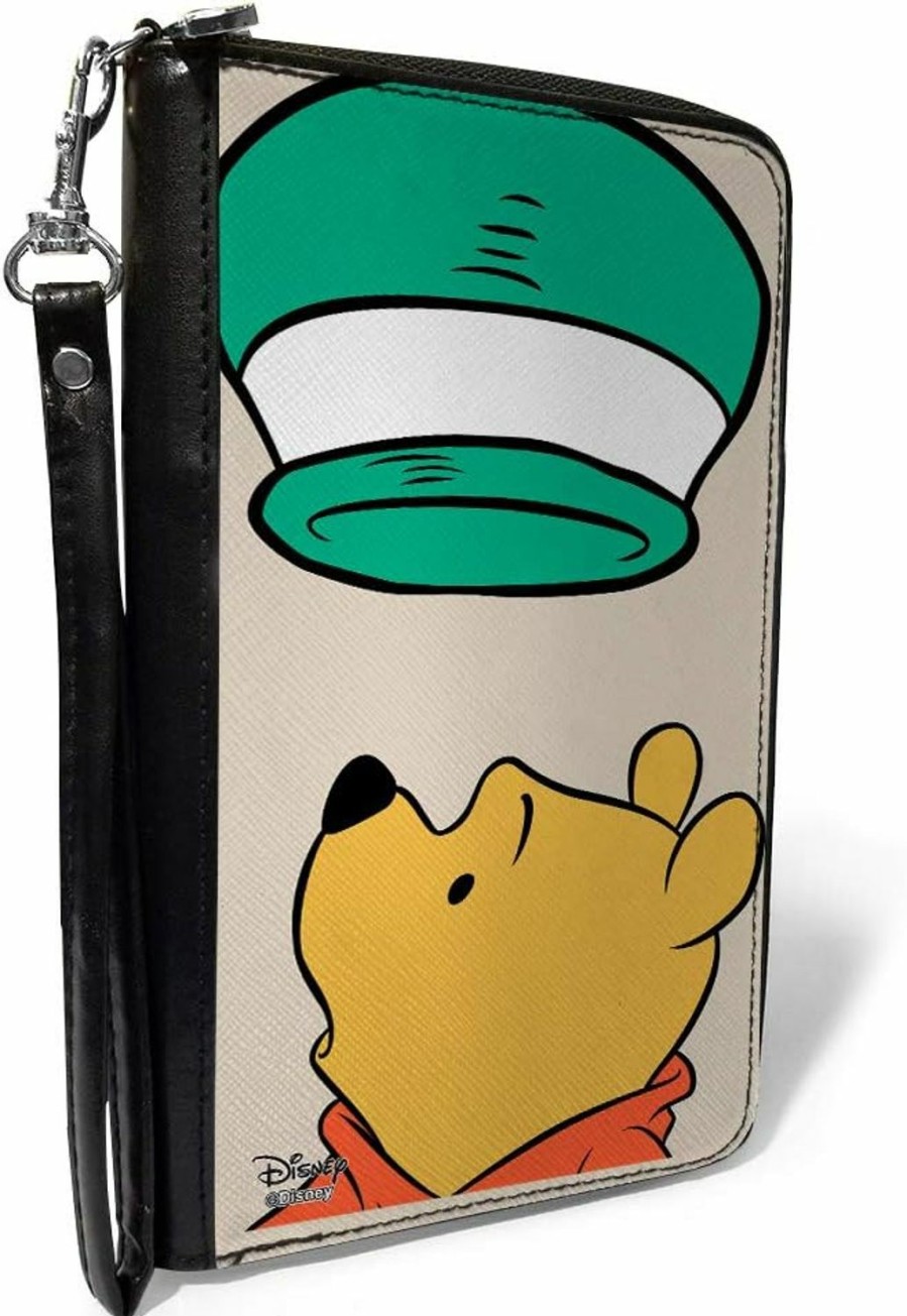 Buckle-Down Wallets | Buckle-Down Women'S Pu Zip Around Wallet Rectangle-Winnie The Pooh, 7.5\"X4.5\"