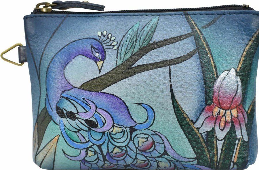 Anna by Anuschka Wallets | Anna By Anuschka Women'S Hand Painted Leather Coin Pouch Purse