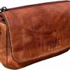 RUSTIC TOWN Wallets | Rustic Town Leather Wallet For Women - Crossbody Rfid Blocking Credit Card Holder Travel Shoulder Purse Waist Bag