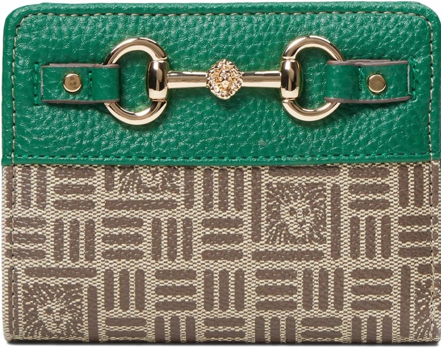 Anne Klein Wallets | Anne Klein Women'S Ak Snap Closure Horsebit Logo Wallet