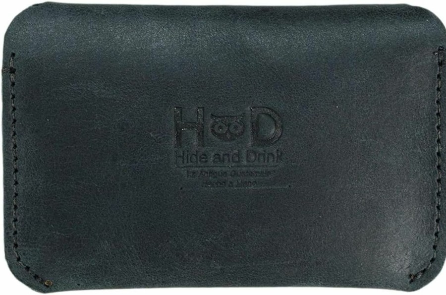 Hide & Drink Wallets | Hide & Drink, Leather Bicolor Card Holder, Holds Up To 8 Cards Plus Folded Bills, Wallet Cash Organizer, Handmade Includes 101 Year Warranty :: Multicolor