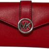 Michael Kors Wallets | Michael Kors Carmen Medium Flap Wallet (Leather, Black)