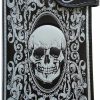 Nemesis Now Wallets | Nemesis Now Skull Tarot Purse 19Cm Black, Pu, 18.5Cm