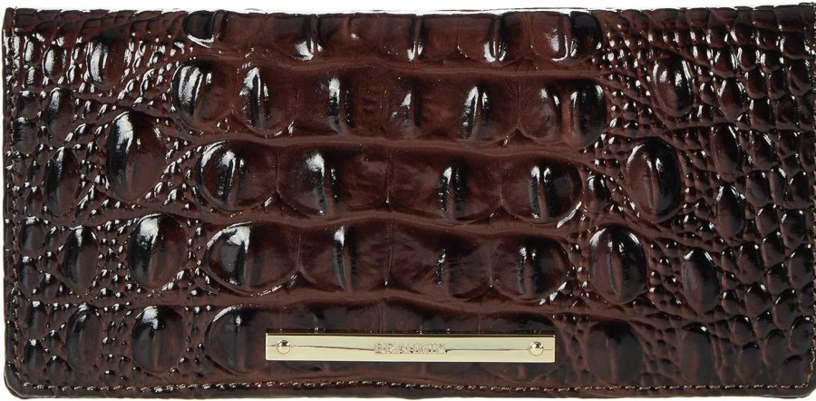 BRAHMIN Wallets | Brahmin Ady Wallet - Cocoa Ombre Melbourne