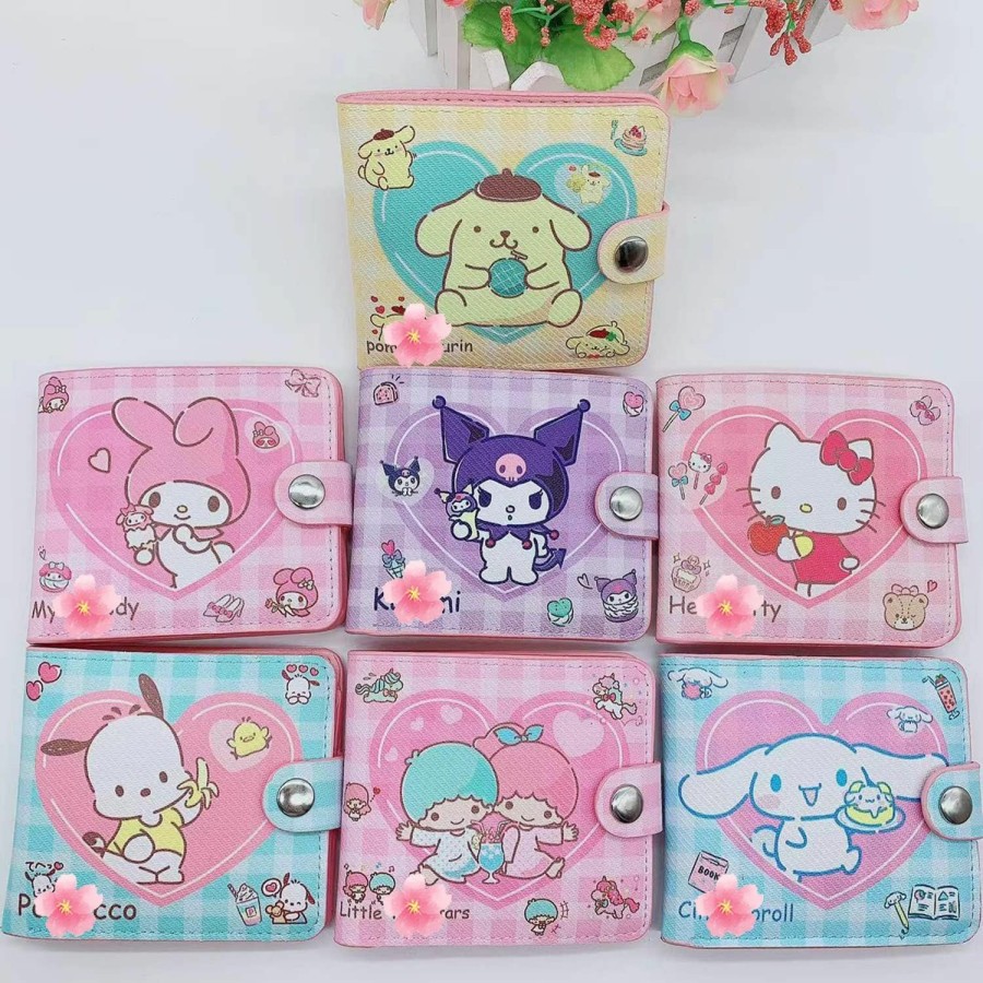 ACUOTN Wallets | Acuotn Anime Wallet Cute Leather Wallet Women Girls Wallet Gifts (Love-Ku Wallet)