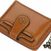 GGOOB Wallets | Ggoob Small Wallet For Women Zip Bifold Vintage Wallet Goth Purse Mini Leather Cash Wallets With Zipper Coin Pocket (Black,Small)