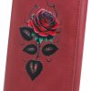 Aikirin Wallets | Aikirin Rfid Leather Wallet For Women Painted Bifold Long Ladies Clutch Purse Credit Cards Holder Coin Pocket - 16 Card Slots (Purple-Rose)