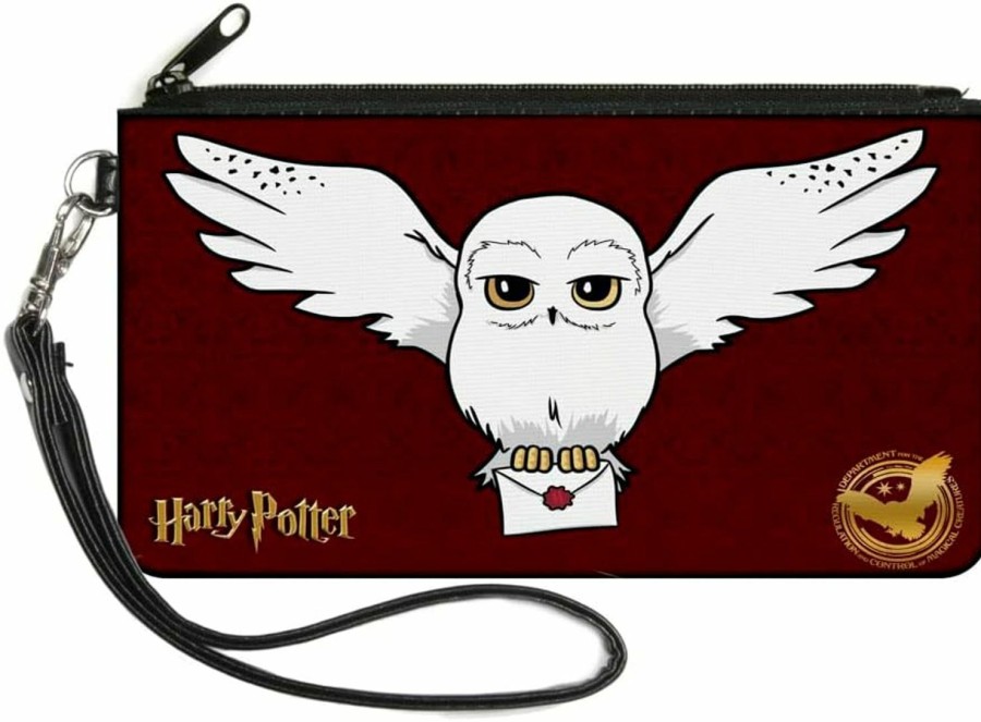 Buckle-Down Wallets | Buckle-Down Women'S Standard Zip Wallet Harry Potter Large, 8\" X 5\"