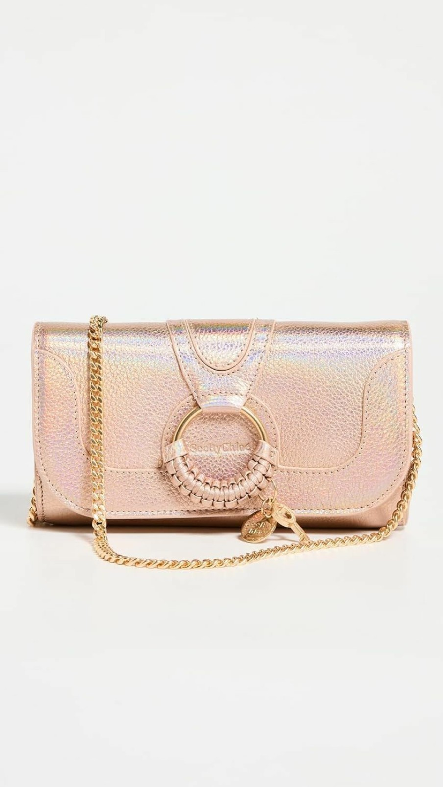 See by Chloe Wallets | See By Chloe Women'S Hana Sbc Chain Wallet Bag, Golden Dust, One Size