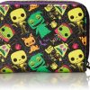 Loungefly Wallets | Loungefly Funko Pop! Disney: The Nightmare Before Christmas Neon All-Over Print Wallet