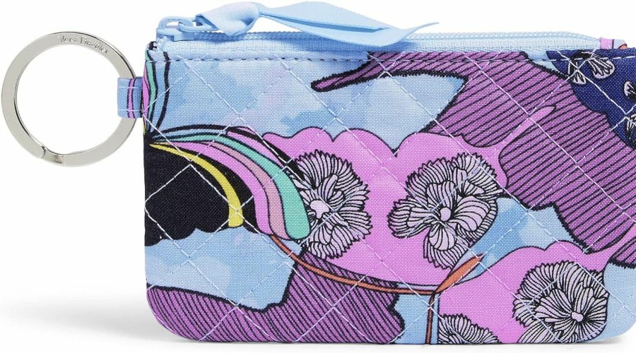 Vera Bradley Wallets | Vera Bradley Women'S Cotton Zip Id Case Wallet