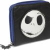 Buckle-Down Wallets | Buckle Down Disney Wallet, Square Zip Around, Nightmare Before Christmas, Jack Skelllington, Black Vegan Leather, 4.5\" X 4.0\"