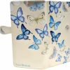 Shag Wear Wallets | Shag Wear Butterflies Large Butterfly Wallet For Women Vegan Faux Leather 7\" Beige