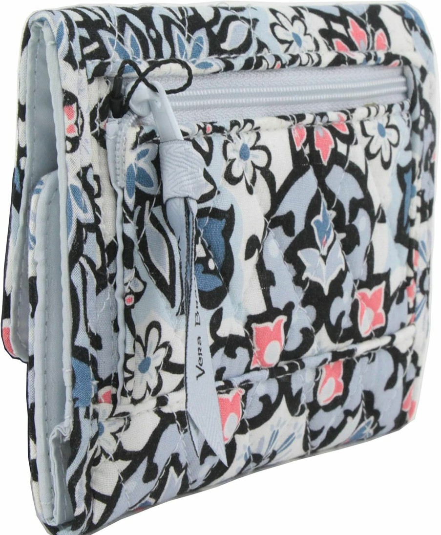 Vera Bradley Wallets | Vera Bradley Rfid Euro Wallet In Signature Cotton, Lisbon Medallion